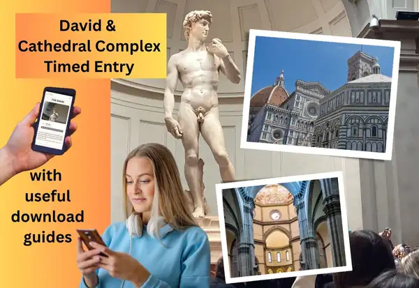 Accademia & Cathedral Pass with Audio Guide and Ebook
