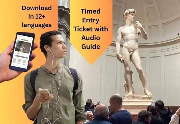 Accademia Gallery Timed Entry Ticket with Audio Guide